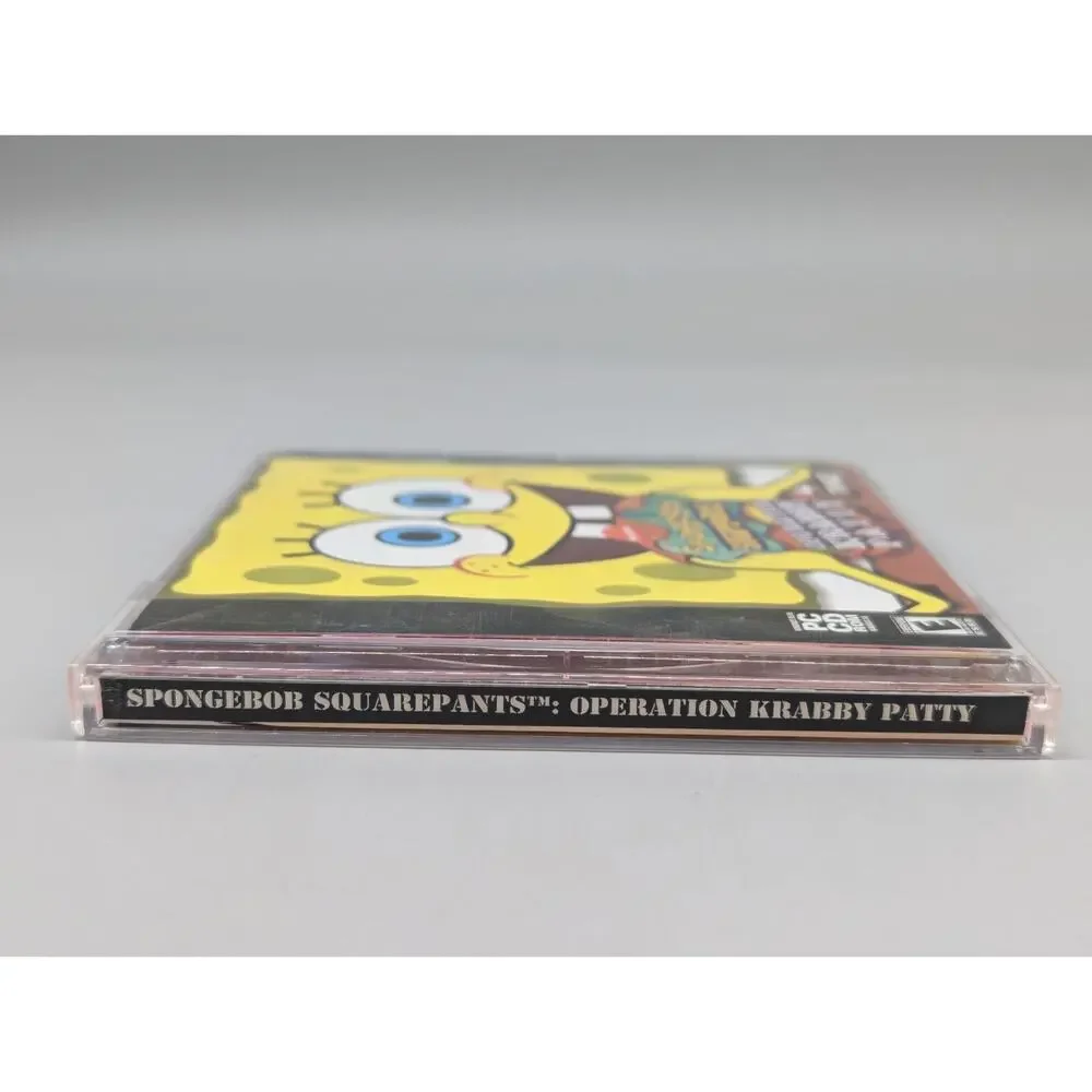 SpongeBob SquarePants Operation Krabby Patty PC Video Game 2001 Tested